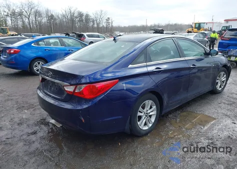 2013 Hyundai Sonata Gls z USA, uszkodzony, nr VIN 5NPEB4AC4DH519156